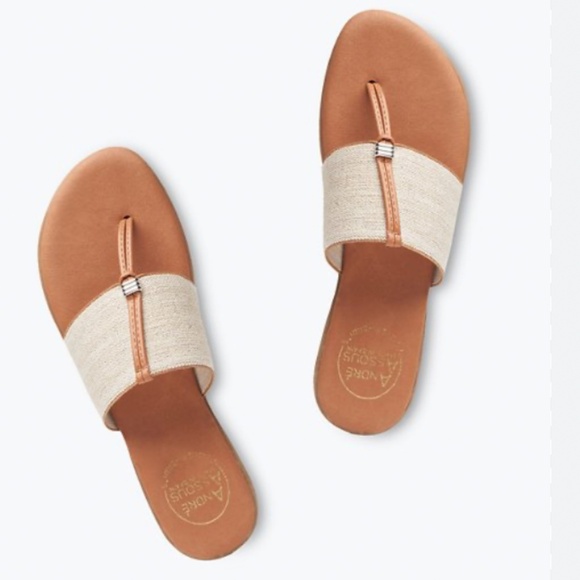 Andre Assous Sandals "Nice stretch linen featherweights"